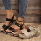 Cheryl - Orthopedic Wedge Sandals