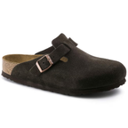 Boston Suede Cork Clogs