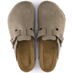 Boston Suede Cork Clogs