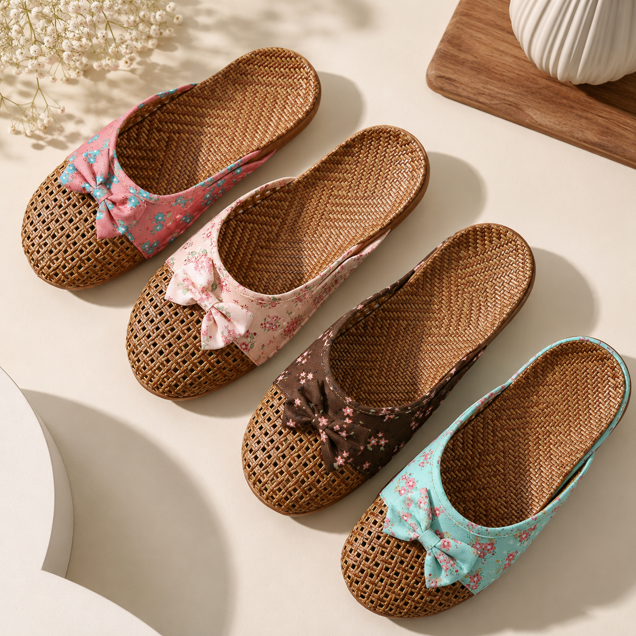 FloraLoom™ Cooling Slippers