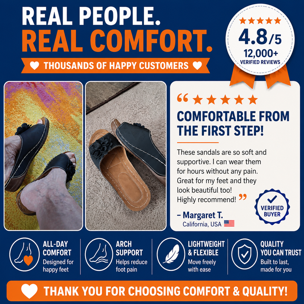 PetalWalk™ Orthopedic Sandals