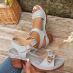 Pauline - Block Heel Sandals