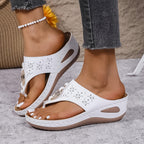 Muriel - Fashionable Comfort Wedge Sandals