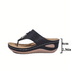 Muriel - Fashionable Comfort Wedge Sandals