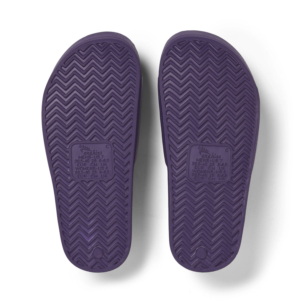 Arch Support Slides - Classic - Acai Purple