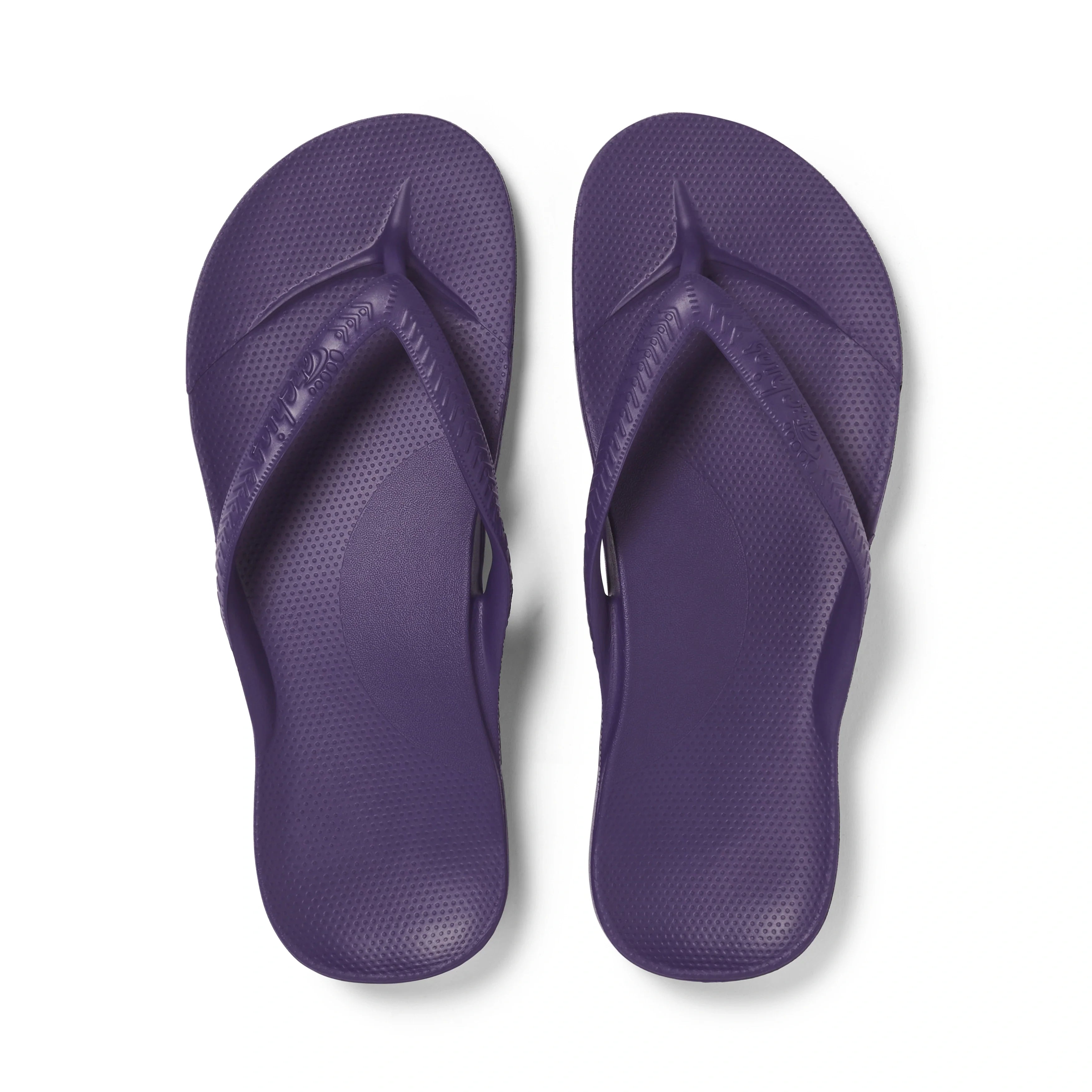 Arch Support Flip Flops - Classic - Acai Purple