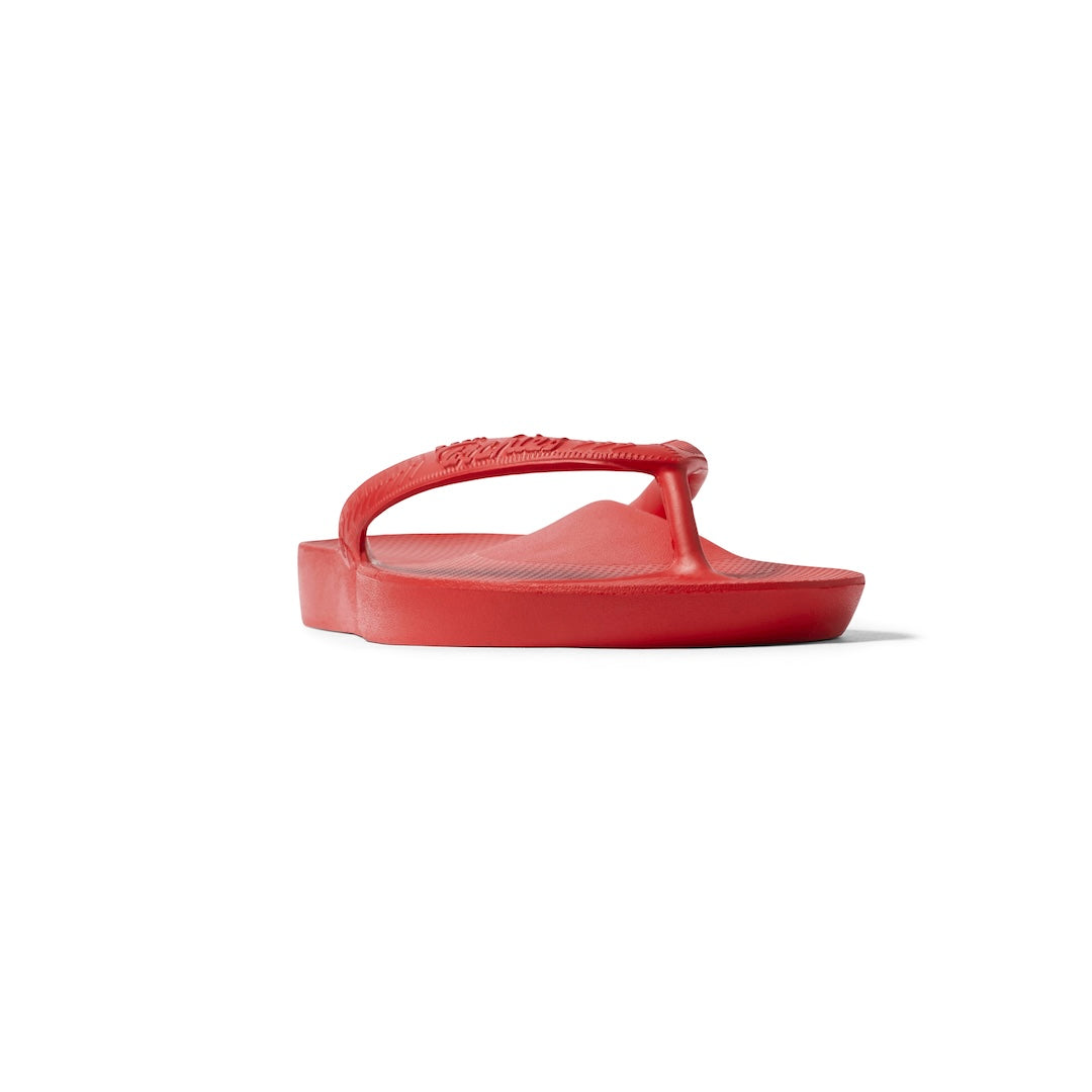 Arch Support Flip Flops - Classic - Chili Red