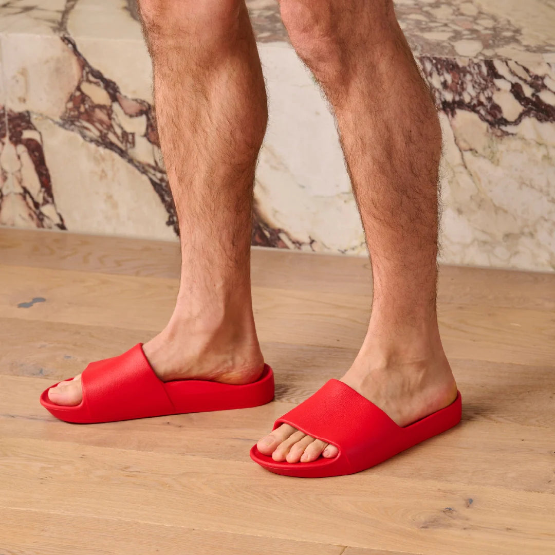Arch Support Slides - Classic - Chili Red