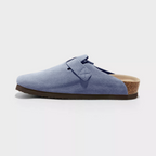Suede Clogs