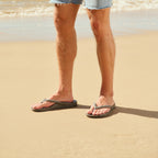 Arch Support Flip Flops - Classic - Charcoal