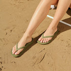 Arch Support Flip Flops - Classic - Olive