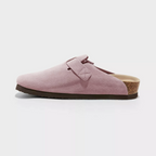 Suede Clogs