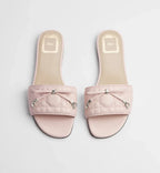 Dior Cannage Slide Soupir Pink
