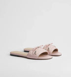 Dior Cannage Slide Soupir Pink