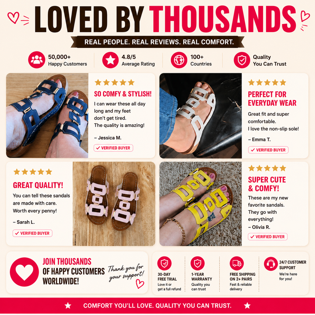 BellaArch™ Summer Sandals