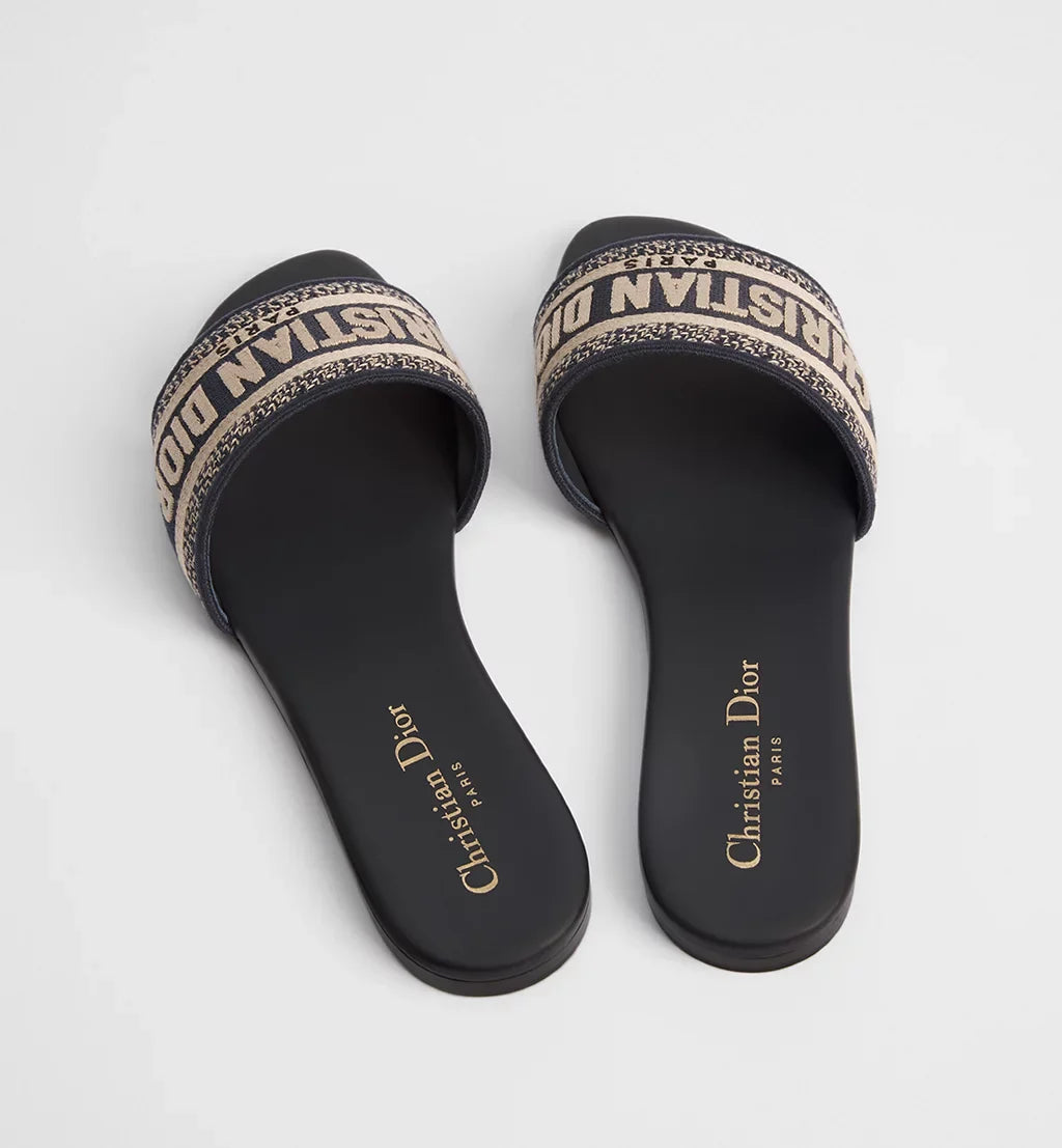 Dior Dway slide Deep Blue