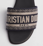 Dior Dway slide Deep Blue