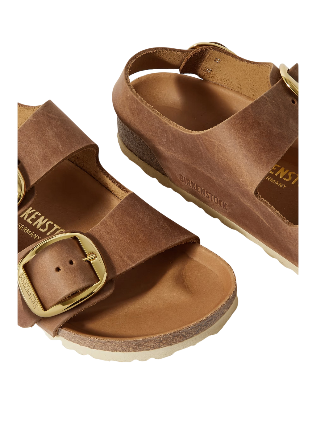 Birkenstock Milano Leather Sandals Brown