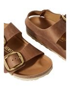 Birkenstock Milano Leather Sandals Brown