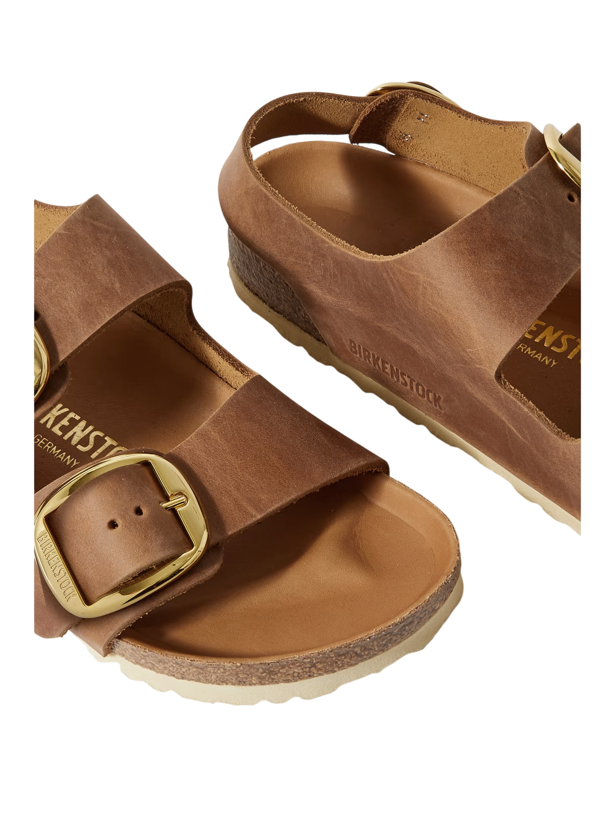 Birkenstock Milano Leather Sandals Brown
