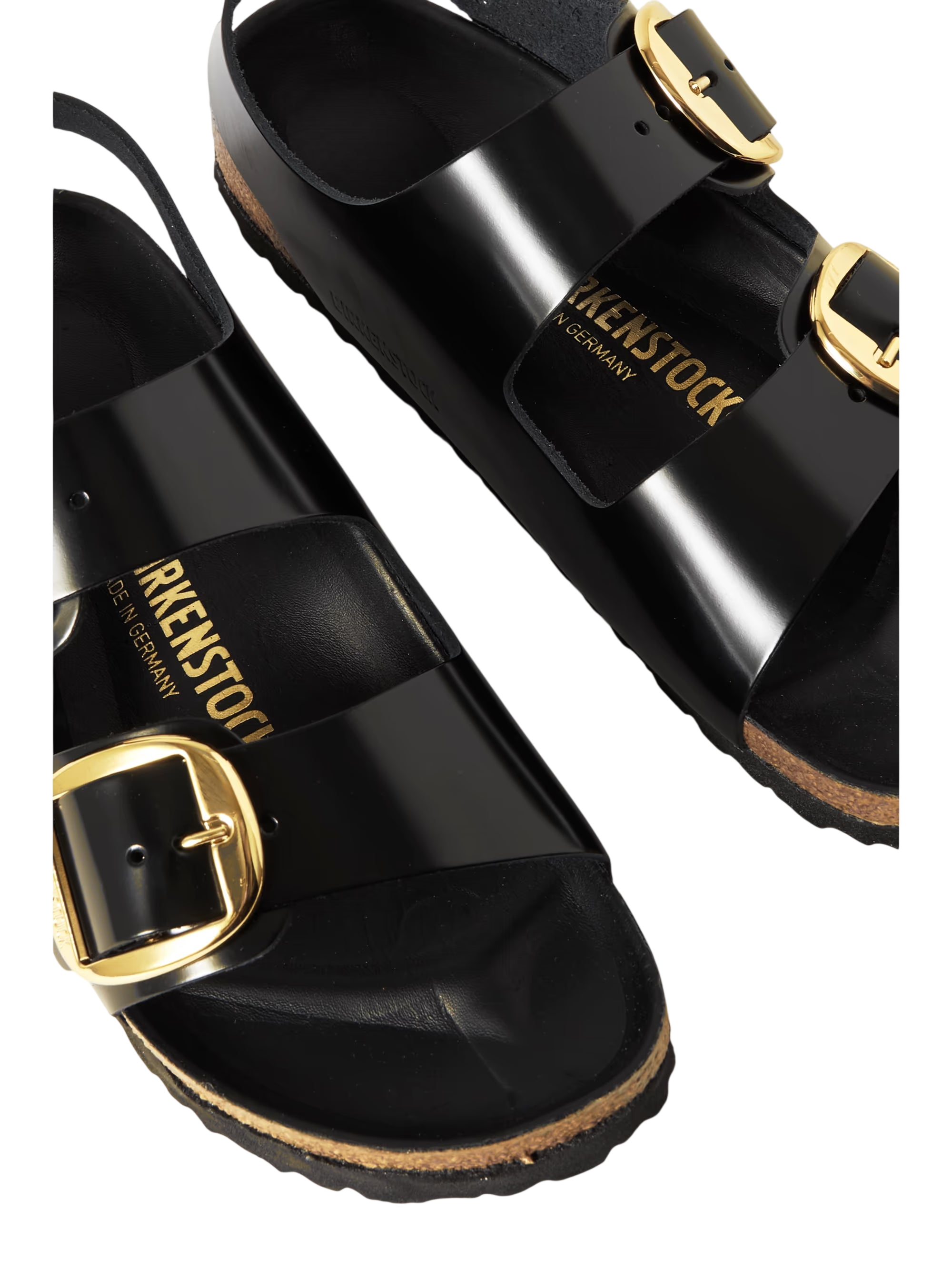 Birkenstock Milano Leather Sandals Black
