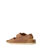 Birkenstock Milano Leather Sandals Brown