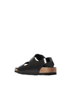 Birkenstock Milano Leather Sandals Black