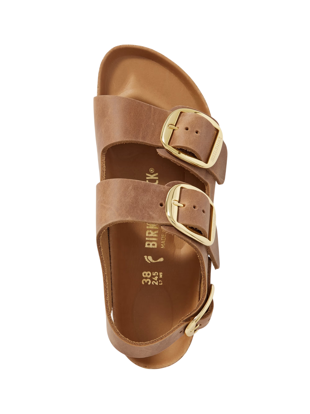 Birkenstock Milano Leather Sandals Brown