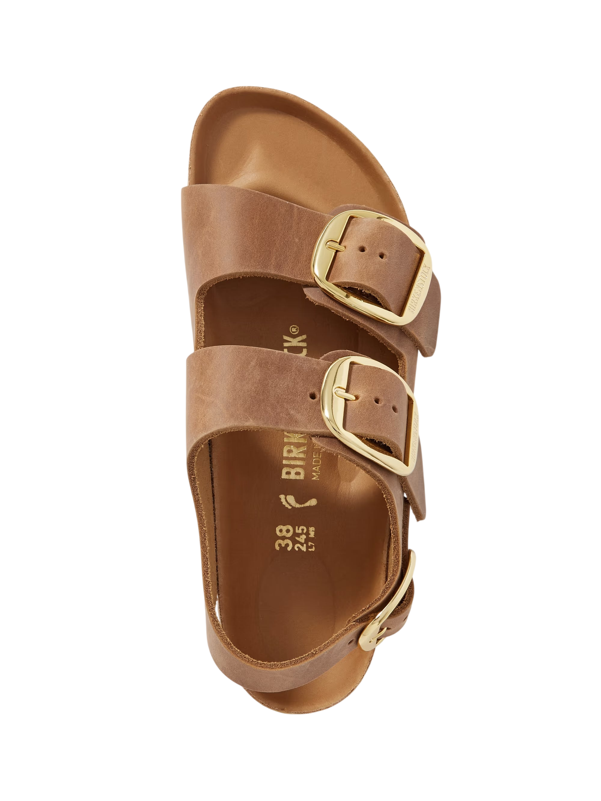 Birkenstock Milano Leather Sandals Brown