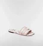 Dior Dway slide Cotton and Rose