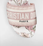 Dior Dway slide Cotton and Rose